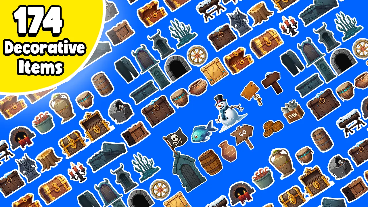 174 Decorative Items