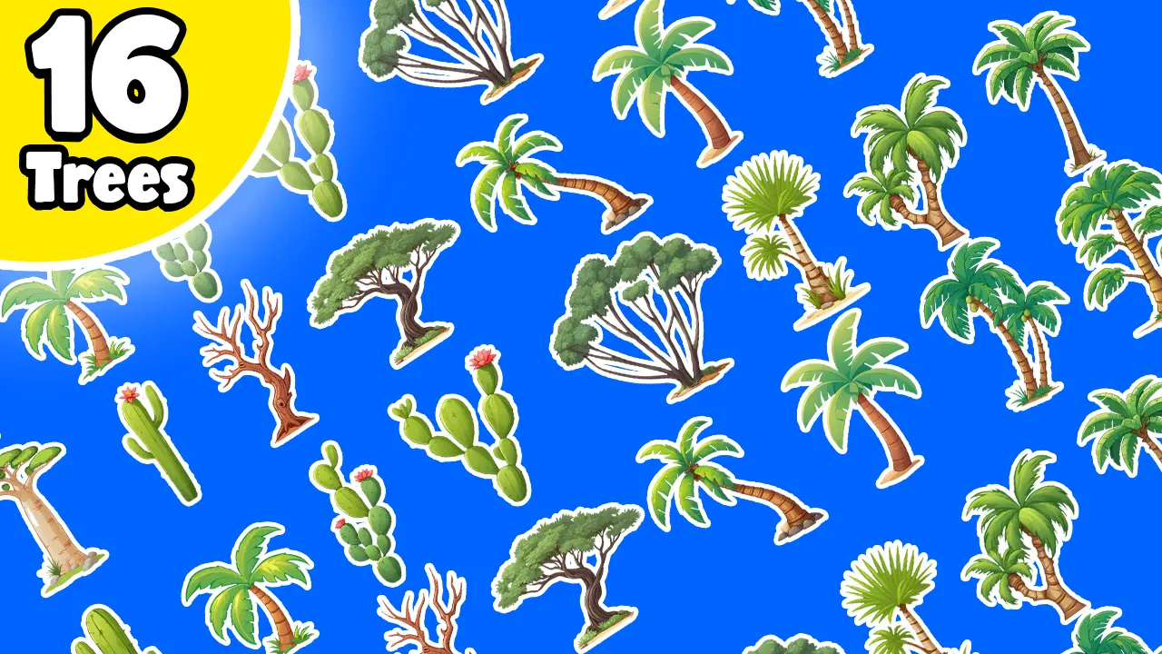 16 Desert Trees