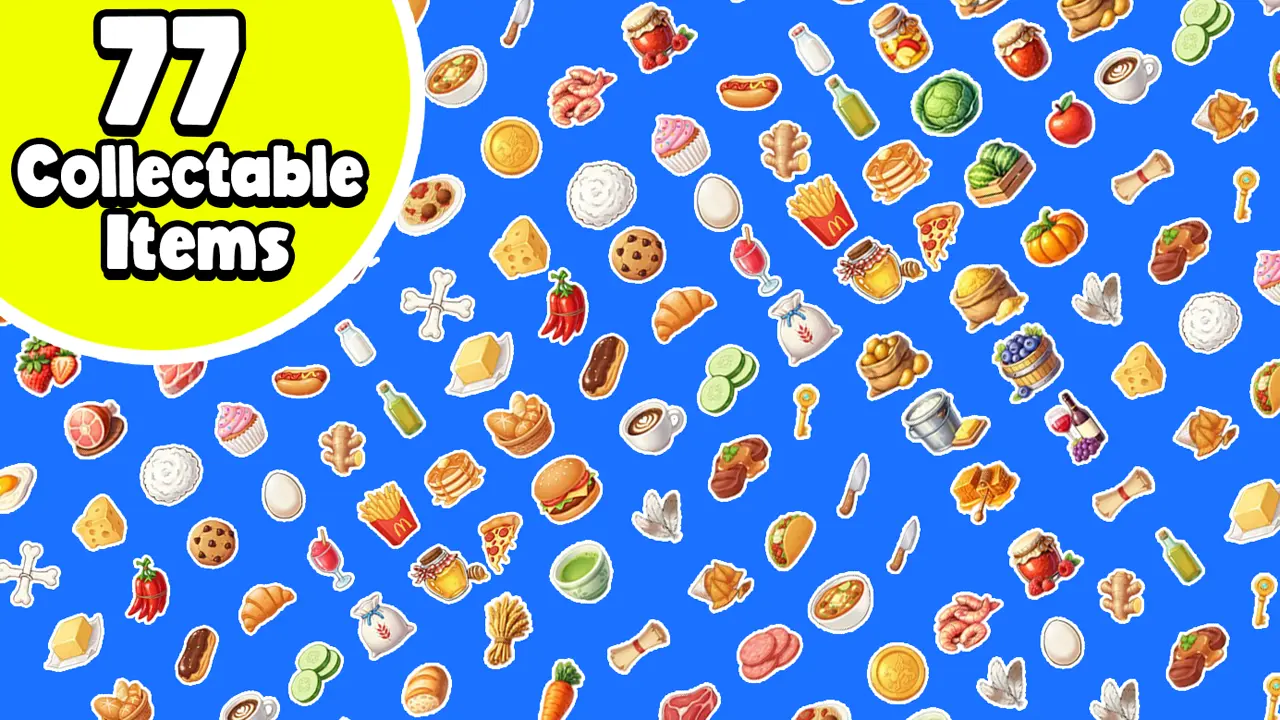 77 Collectable Items