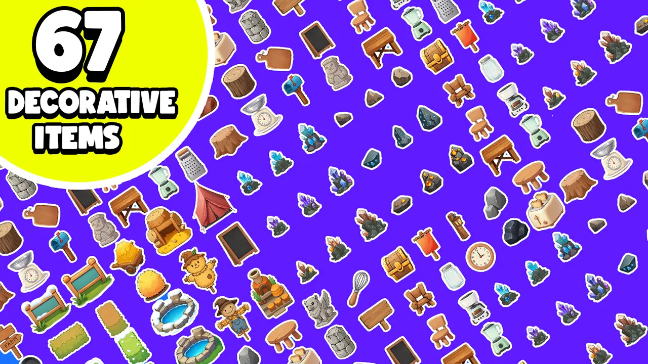 Unique 67 Decorative Items