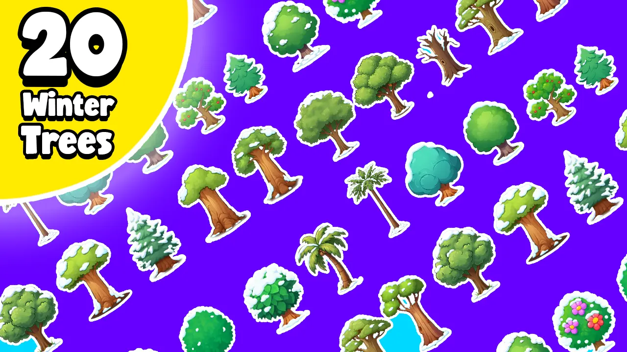 Unique 20 Winter Trees