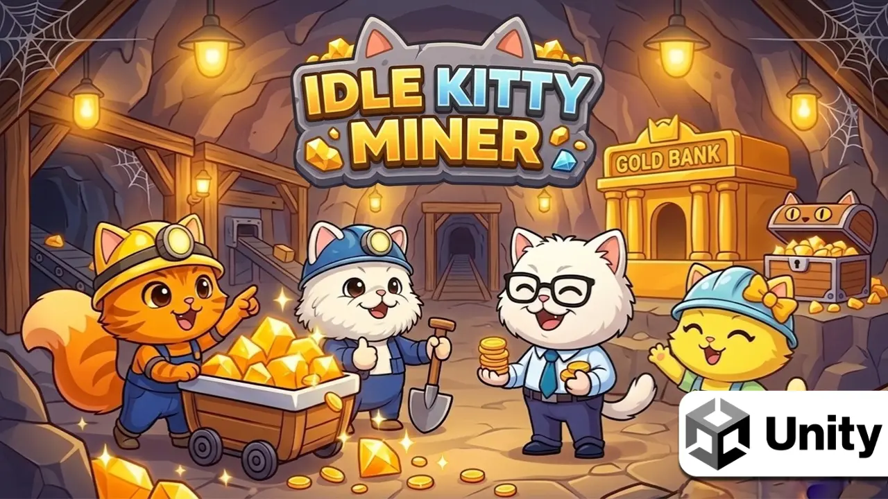 Idle Kitty Miner