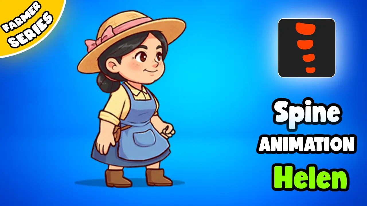 Helen - 2D Animated Character