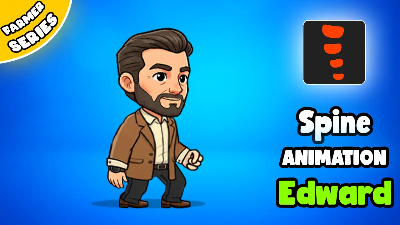 Edward - 2D Animated Character