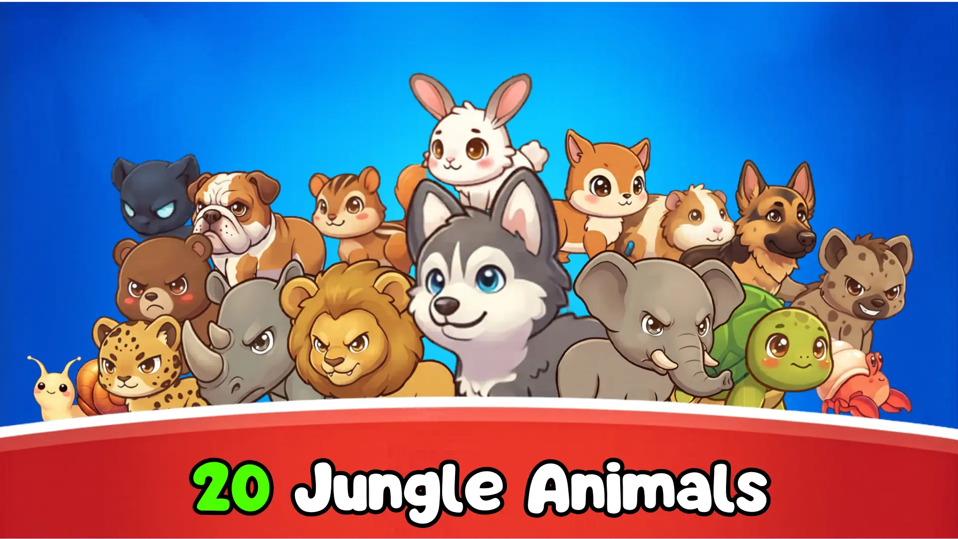 20 Domestic Animals - 2D Animated Character