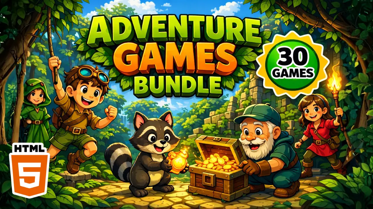 Adventure Bundle - 30 HTML5 Games