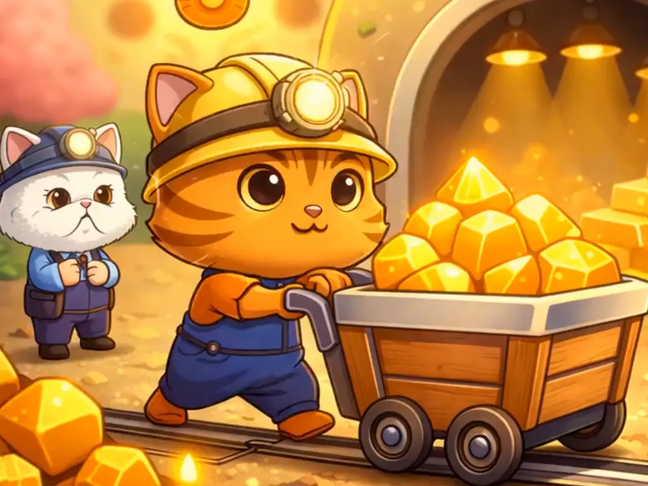 Idle Kitty Miner